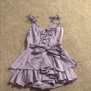 Cute Pastel Purple Romper